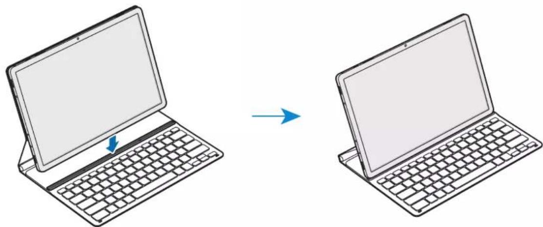 SAMSUNG Book Cover Keyboard Slim - Klavyeyi baglama - 2