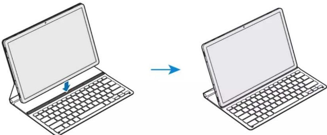 SAMSUNG Book Cover Keyboard Slim - Připojení klávesnice - 2