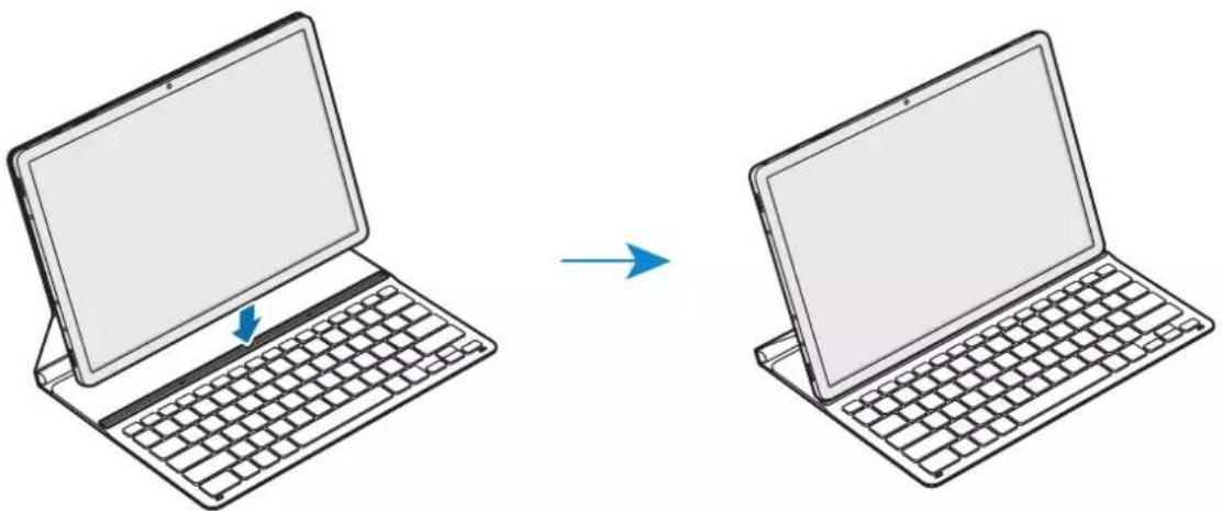 SAMSUNG Book Cover Keyboard Slim - Klaviatuuri ühendamine - 2