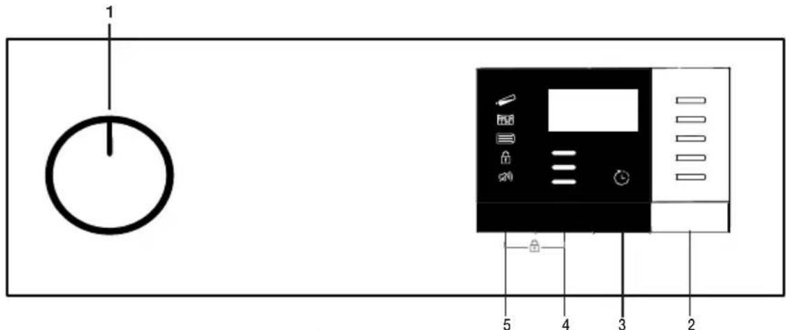 BEKO 500732CH - Panneau de commande - 1