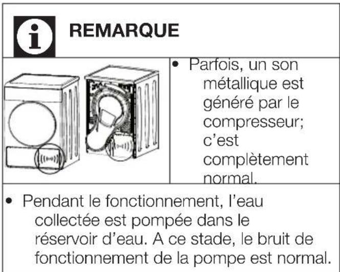 BEKO DS8539CH - Avertissements sur les bruits - 1