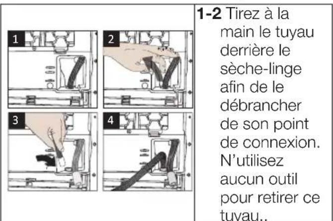 BEKO 500952CH - Raccord du tuyau de vidange de l'eau - 1
