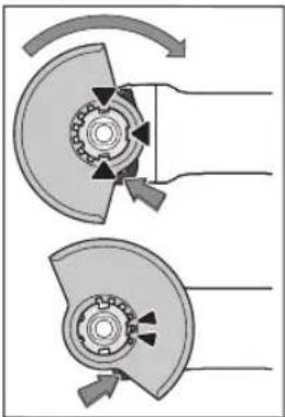 BOSCH GWS 18V15 S Professional - Beskyttelsesskærm til slibning - 1