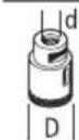 BOSCH GWS 18V15 S Professional - Sallitut hiomatarvikkeet - 2