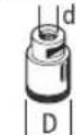 BOSCH GWS 18V15 S Professional - Дозволени алати за брусење - 4