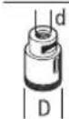 BOSCH GWS 18V15 S Professional - Допустимая шлифовальная оснастка - 2