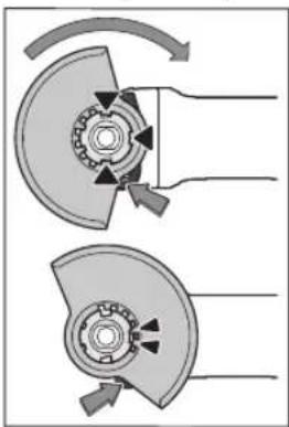 BOSCH GWS 18V15 S Professional - Protective guard for grinding - 1
