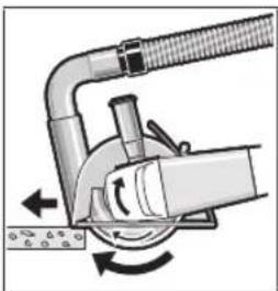BOSCH GWS 18V15 S Professional - Ciecie kamienia (zob. rys. A) - 1