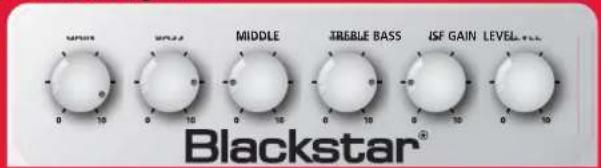 MPWR MIDDLE IREBLE BASS ISF GAIN LEVEL Blackstar®