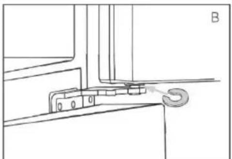 HAIER HTF520WP7 - Regolazione precise degli sportelli - 1