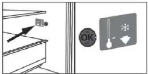HAIER HTF520WP7 - IZBIRNO: Indikator temperature OK - 1