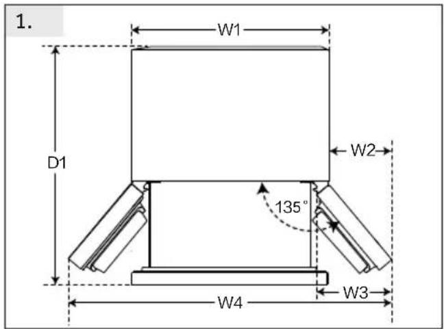 HAIER HTF520WP7 - Zalecenia dotyczę przeestrzeni - 1