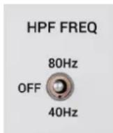 SE Electronics RNT - Schalter für das Hochpassfilter - 1
