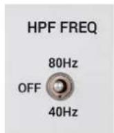 SE Electronics RNT - 高通滤波器开关 - 2