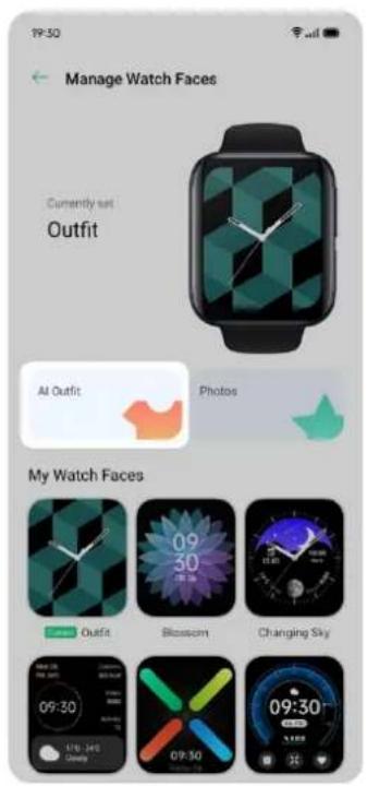 OPPO WATCH 46mm - Cadran de montre assorti aux équipements IA - 2