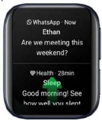 OPPO WATCH 41mm - Utilisation tactile - 1