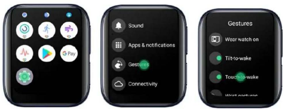 OPPO WATCH 41mm - Utilisation tactile - 7