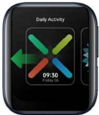 OPPO WATCH 41mm - Changer le cadran de montre - 2