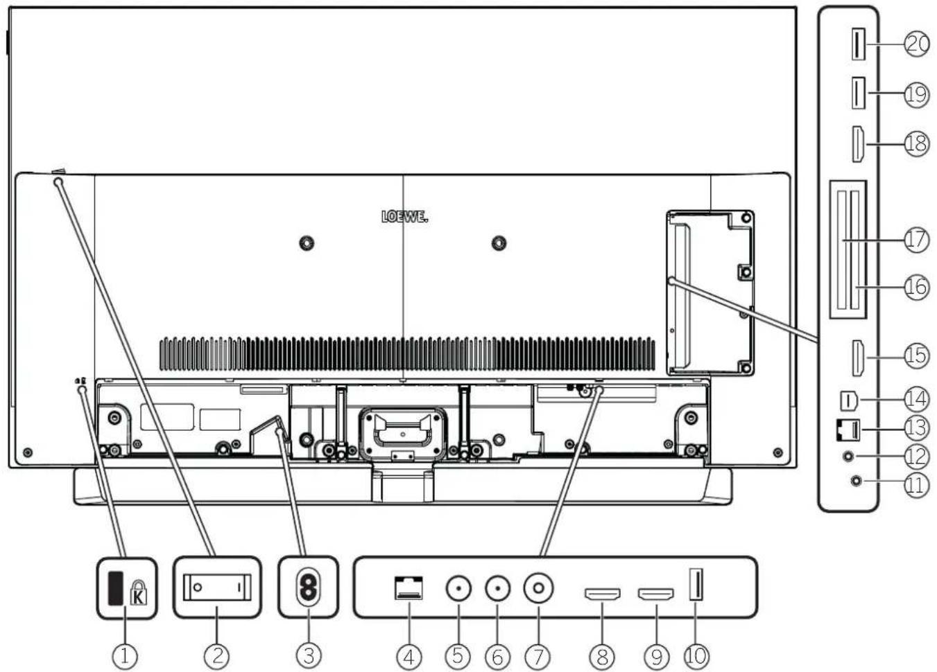 LOEWE Bild v.55 - (bild v.65 | bild v.55 | bild v.65 monitor | bild v.55 monitor) - 1