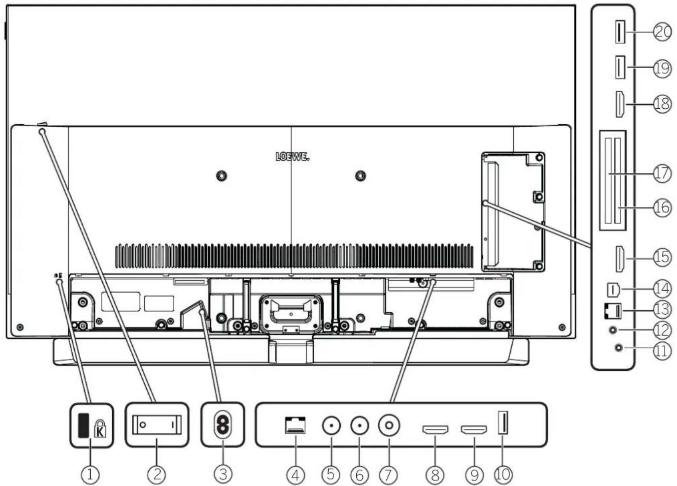LOEWE Bild v.55 - (bild v.65 | bild v.55 | bild v.65 monitor | bild v.55 monitor) - 1