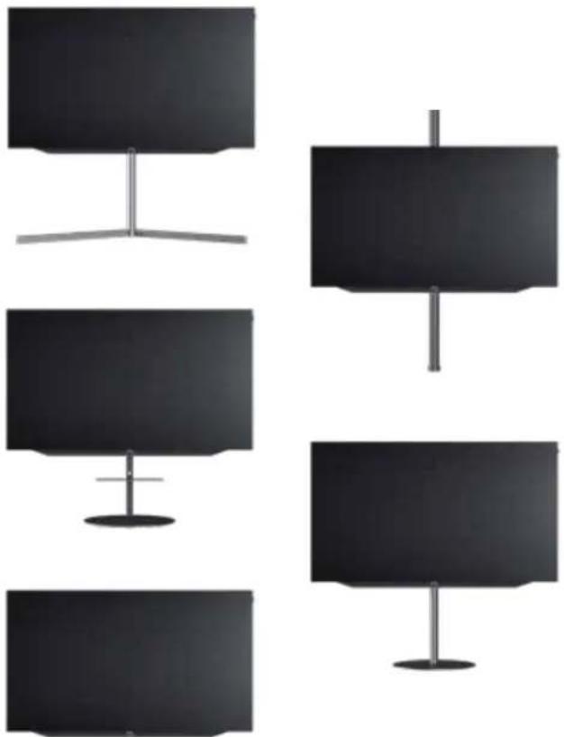 LOEWE Bild v.65 - Med underrede, vridbart - 1