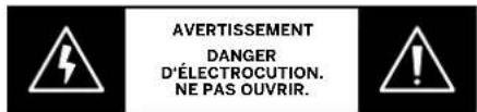 LOEWE Bild v.65 - Ne pas enlever le panneau arrière de l'appareil - 1