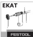 FESTOOL CTM 36L M Class - Risk of injury, electric shock - 2