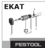 FESTOOL CTM 36L M Class - Risk för personskada, elstöt - 2