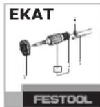 FESTOOL CTM 36L M Class - Skaderisiko. Elektrisk støt - 2