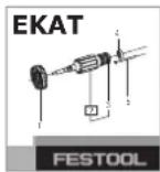 FESTOOL CTM 36L M Class - Verletzungsgefahr, Stromschlag - 2