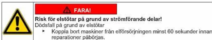 SIEMENS WM14UQ41FG - Varningarnas struktur - 2