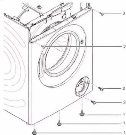 SIEMENS WM14UQ41FG - WAARSCHUWING - 1