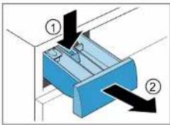 SIEMENS WM14UQ41FG - Desmontar el compartmento para detergente - 1