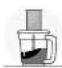 MAGIC BULLET Kitchen Express - Gebruik van de foodprocessor: rasp-/snijschijf. - 10