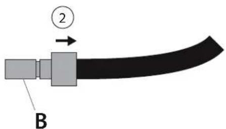 Rösle Videro G2S Vario - En cas de non utilisation, fermez toujours l'accouplement rapide (des deux côtés) à l'aide des capuchons de protection! - 9