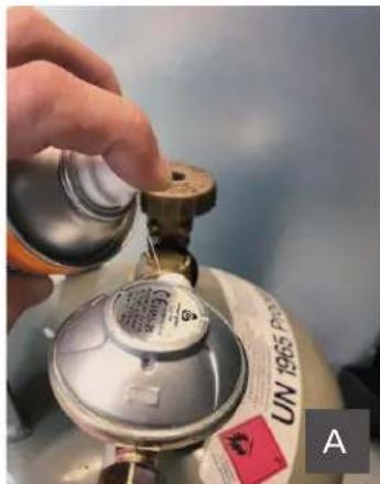Rösle Videro G2S Vario - Per la propria sicurezza, controllare sempre i collegamenti del gas prima diMETTERE in funzione il barbecue a gas! - 3