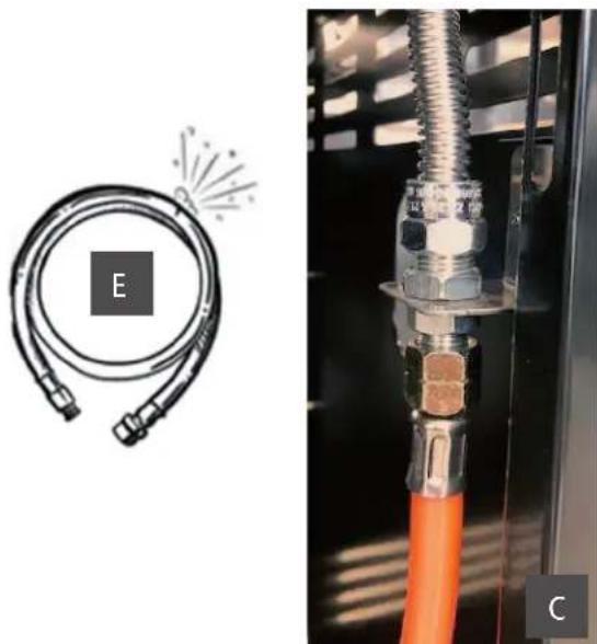 Rösle Videro G2S Vario - Prufen Sie die Gasanschlüsse vor jeder Inbetriebnahme zu ihrer eigenen Sicherheit! - 6