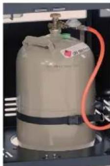 Rösle Videro G2S Vario - Einbau der Gasflasche im Unterschrank - 2