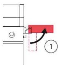 Rösle Videro G2S Vario - Seitentisch nach oben klappen / Gaszufuhr koppeln - 1