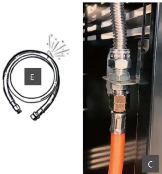 Rösle Videro G2S Vario - Controleer de gasaansluitingen voor elke ingebruikname voor uw eigen veiligheid! - 4