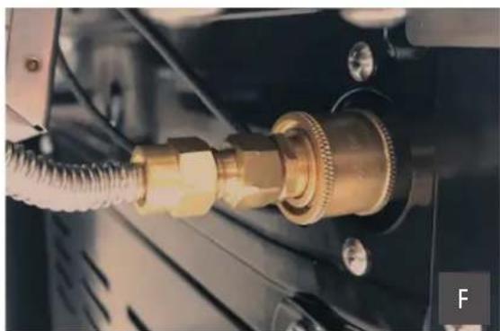 Rösle Videro G2S Vario - Controleer de gasaansluitingen voor elke ingebruikname voor uw eigen veiligheid! - 6