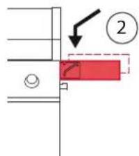 Rösle Videro G2S Vario - Zijtafel maar boven klappen / gastoevoer koppelen - 2
