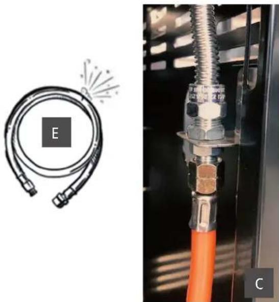 Rösle Videro G2S Vario - Per la propria sicurezza, controllare sempre i collegamenti del gas prima diMETTERE in funzione il barbecue a gas! - 5