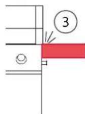 Rösle Videro G2S Vario - Folding side table up / Connecting the gas supply - 3