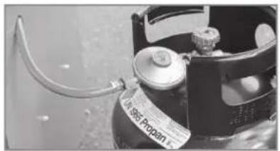 Rösle Videro G4S Vario - Installazione della bombola del gas all'esterno della base - 1