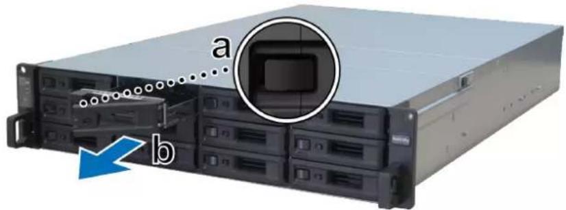SYNOLOGY RackStation RS3621RPXS - Installation des disques - 1