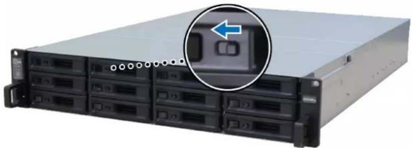 SYNOLOGY RackStation RS3621RPXS - Installation des disques - 5