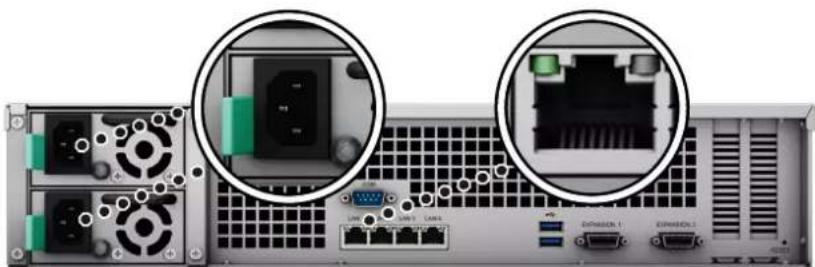 SYNOLOGY RackStation RS3621RPXS - Démarrage de votre Synology NAS - 1