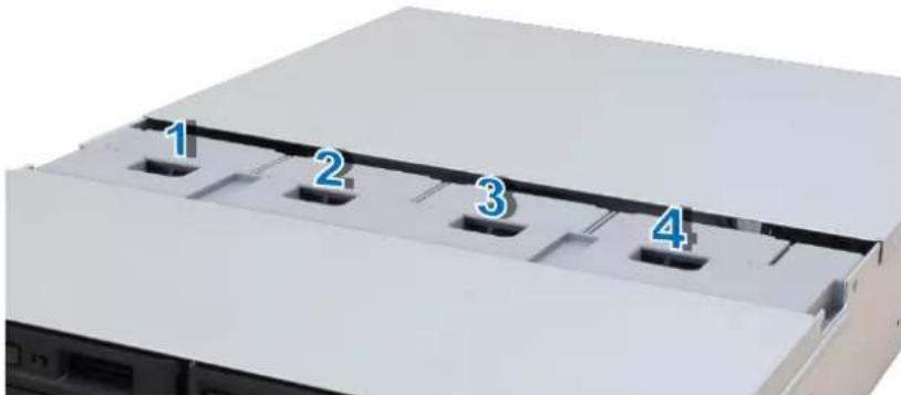 SYNOLOGY RackStation RS3621RPXS - Remplacer un ventilateur système - 3