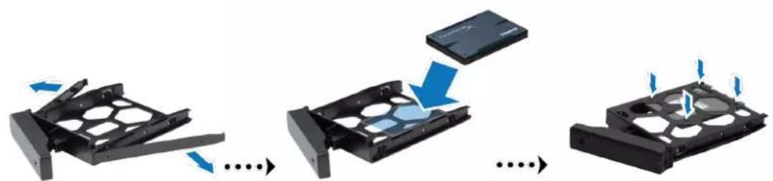 SYNOLOGY DiskStation DS2419+II - Installation des disques - 4